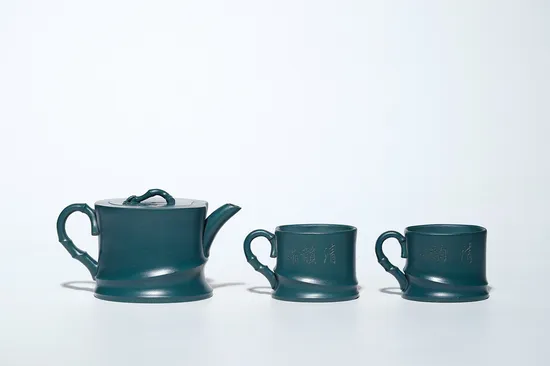 Yixing Zisha Teapot - Double Provincial Master Wu Xiaomei's Xiangfei Bamboo Collection 3