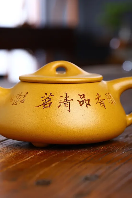 Premium Yixing Zisha Teapot - Handcrafted Collectible Artisan Ceramics 7