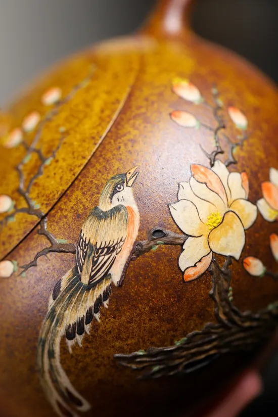 Yixing Zisha Teapot - Yang Junbao Handcrafted Xishi Clay Pot 3