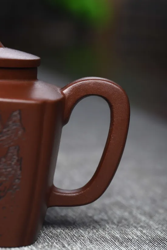 Zisha Teapots: Square Heart of Orchid | 2100 CNY 6
