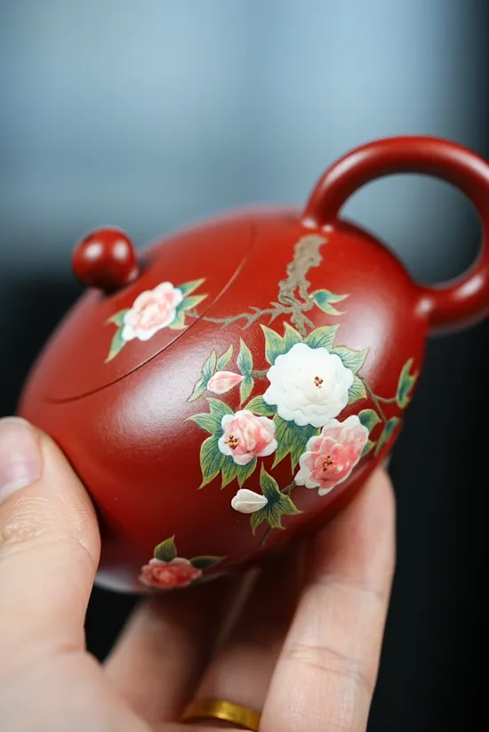 Premium Yixing Zisha Teapot – Handcrafted Dahuanpao Clay Artistry 5