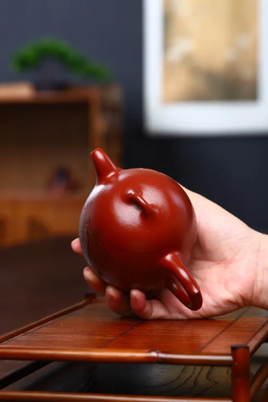 Yixing Zisha Teapot | Handcrafted Rose Design | Qin Quan Collection 6