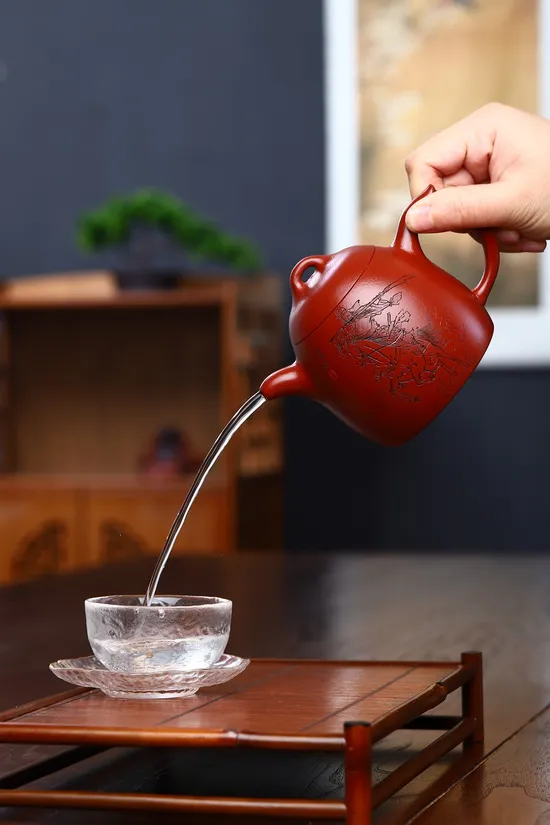 Yixing Zisha Teapot | Handcrafted Rose Design | Qin Quan Collection 8
