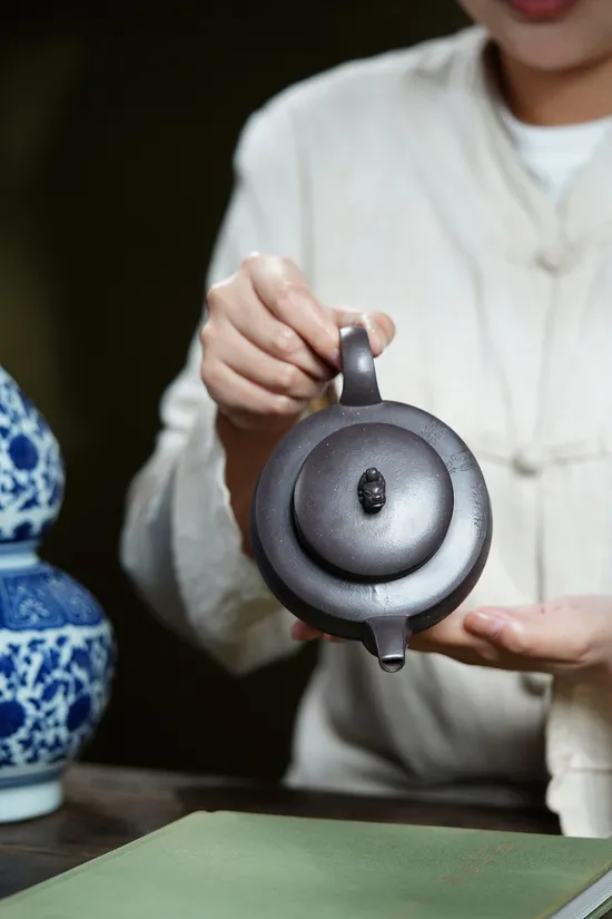 Premium Yixing Zisha Teapot | Handcrafted Clay Art | Jiang Yaping 5
