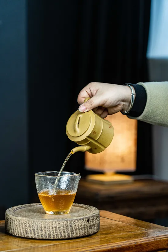 Yixing Zisha Teapot - Artisan Zhou Yun's Bamboo Design Collection 6