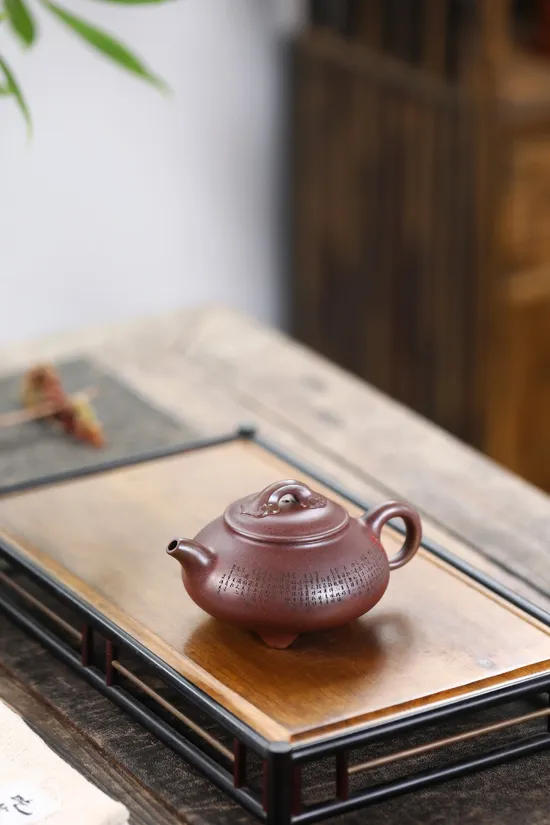 Premium Yixing Zisha Clay Teapot | Artisan Crafted, Collectible Design 4