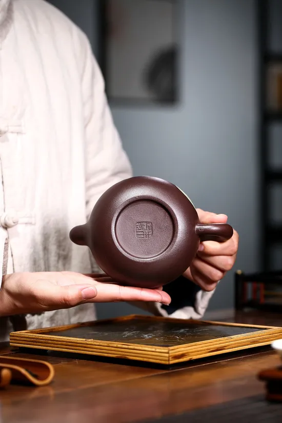 Artisan Yixing Teapot | Premium Purple Clay Craft | Collectible Ceramics 6