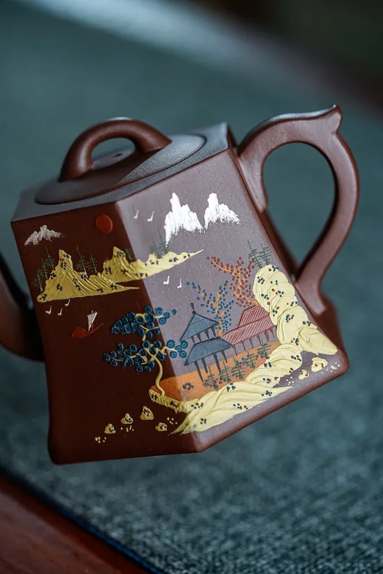 Zisha Teapots: Liu Fang Qiu Quan | Master Hu 6
