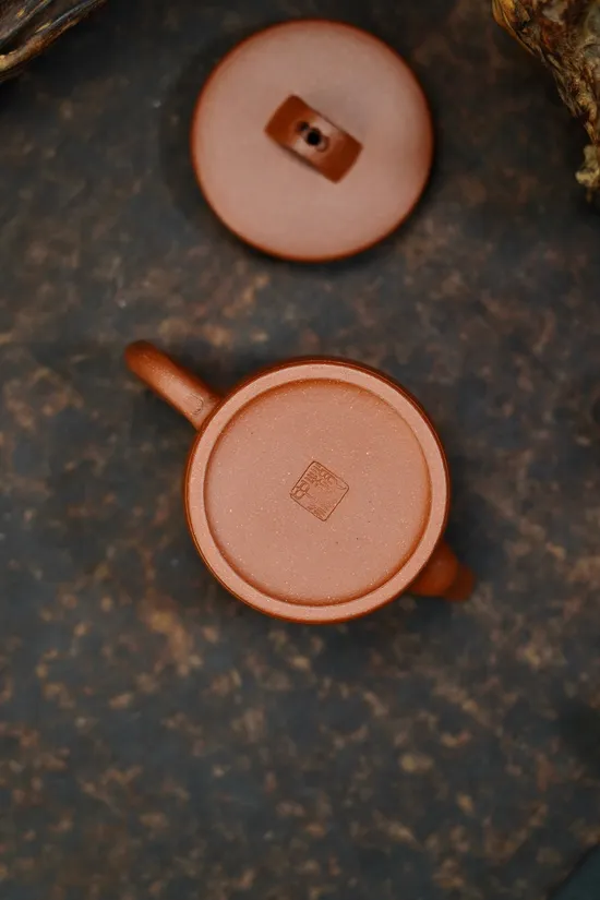 Zisha Teapots: Han Roof Tile Replica | 160cc capacity 7