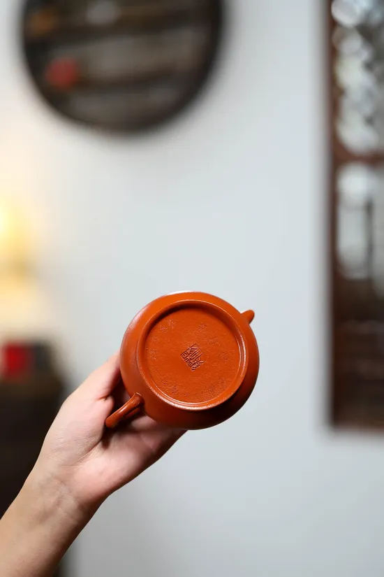 Handcrafted Yixing Purple Clay Teapot | Rare Minglu Design 8