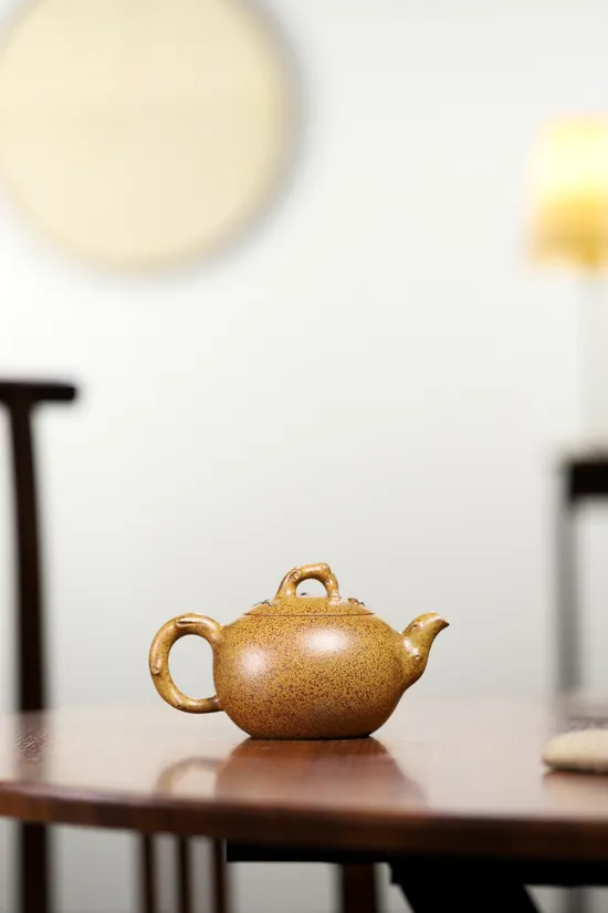Yixing Zisha Teapot | Handcrafted Purple Clay Art | Grape Design 4