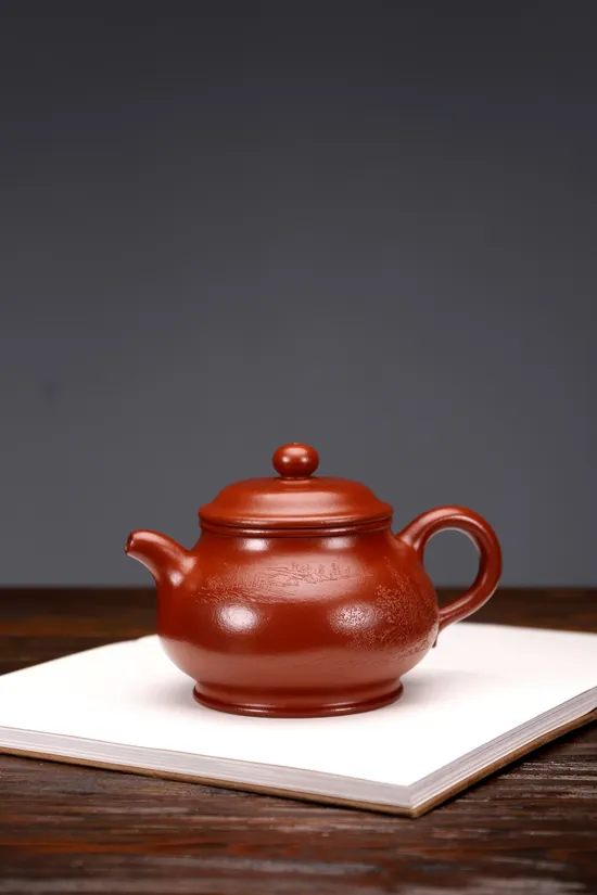 Premium Yixing Zisha Clay Teapot Panhu by Hui Haiqin 6