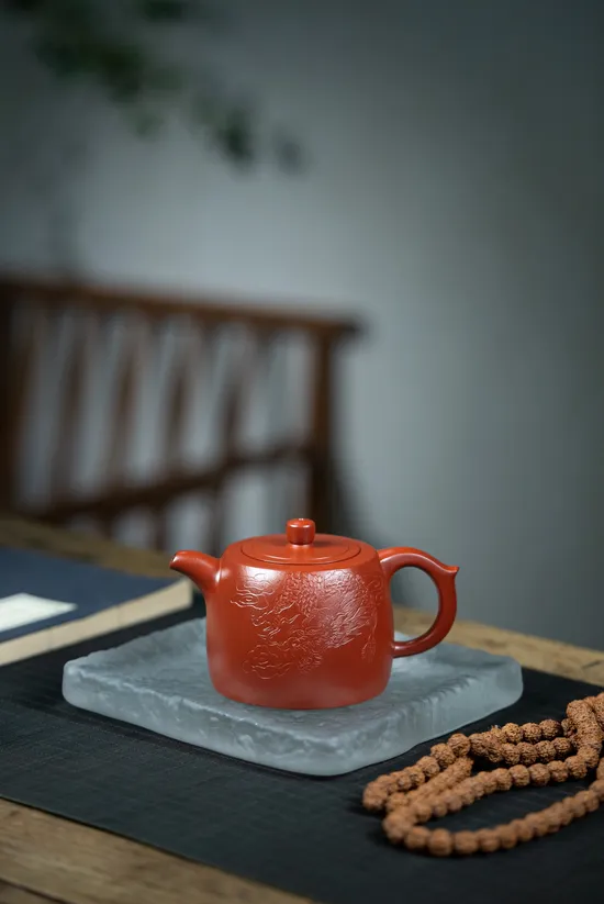 Yixing Clay Teapot | Handcrafted Jinglan Teapot, Premium Dahongpao Clay 1