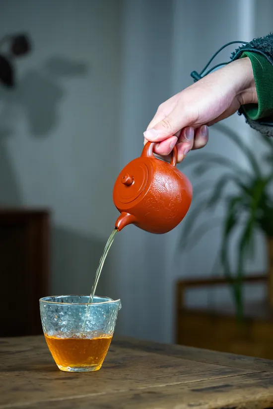 Yixing Clay Teapot | Handcrafted Jinglan Teapot, Premium Dahongpao Clay 5
