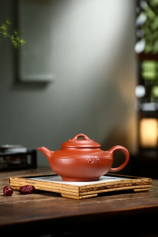 Artisan Yixing Teapot | Collector's Gem | Handcrafted 280cc Clay Pot 4