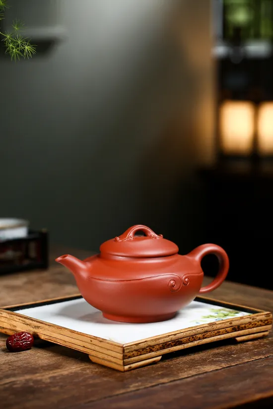 Artisan Yixing Teapot | Collector's Gem | Handcrafted 280cc Clay Pot 5