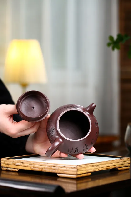 Handmade Yixing Clay Teapot | Han Tang Shi Piao | Jiang Yuejun | 2400 6