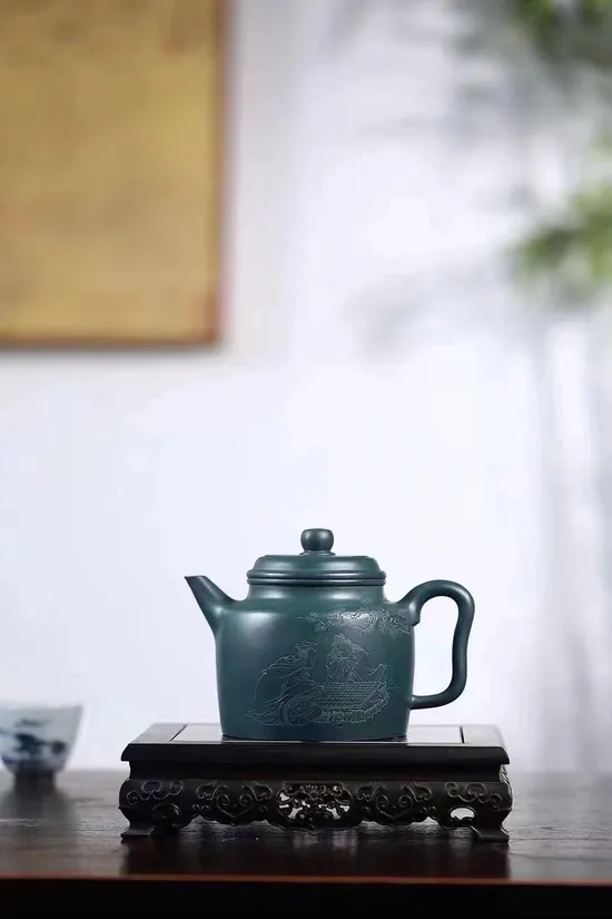 Premium Yixing Zisha Clay Teapot - Artisan Crafted, Collector's Choice 5