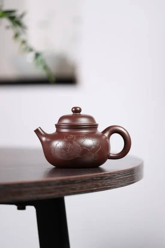 Premium Yixing Teapot Handcrafted by Master Jiang Qiren 3