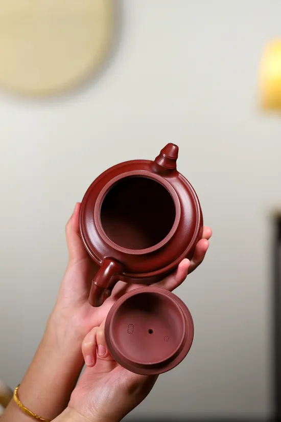 Zisha Teapots: Double Line Bamboo Drum | National Level Artisan Master Yuan Lianyun 3