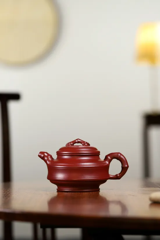 Zisha Teapots: Double Line Bamboo Drum | National Level Artisan Master Yuan Lianyun 6