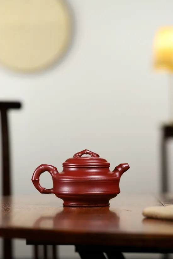 Zisha Teapots: Double Line Bamboo Drum | National Level Artisan Master Yuan Lianyun 8