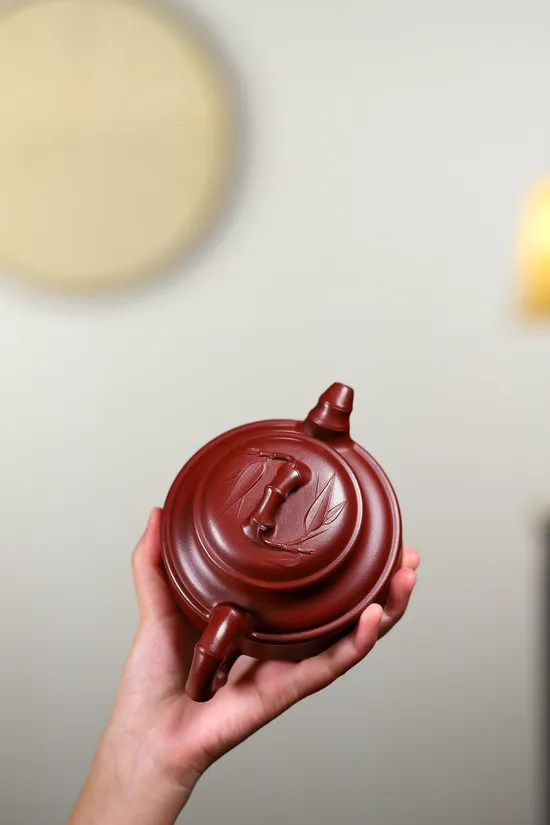 Zisha Teapots: Double Line Bamboo Drum | National Level Artisan Master Yuan Lianyun 9