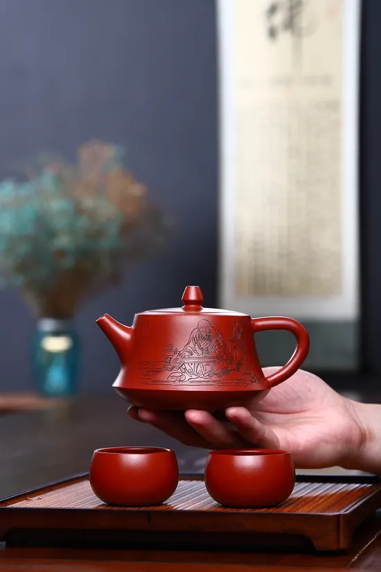Zisha Teapots: chicken blood red clay | Xu Liuming 1