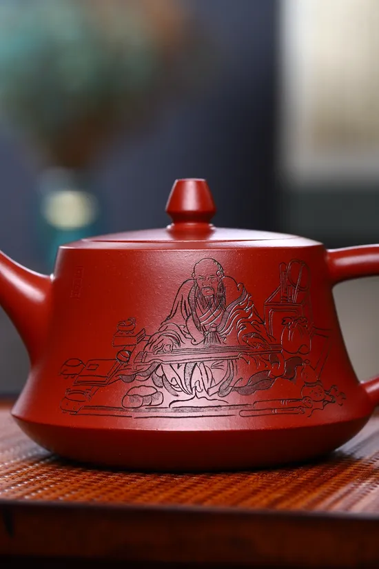 Zisha Teapots: chicken blood red clay | Xu Liuming 3