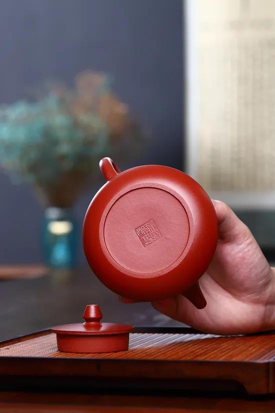 Zisha Teapots: chicken blood red clay | Xu Liuming 6