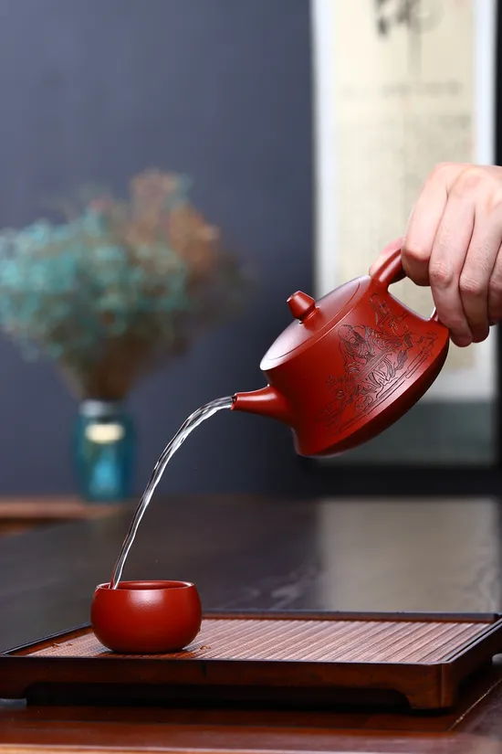 Zisha Teapots: chicken blood red clay | Xu Liuming 7