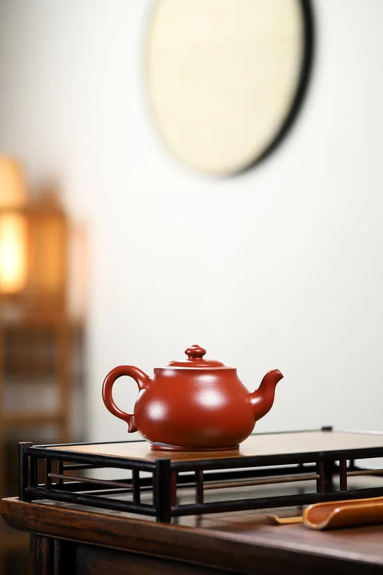 Zisha Teapots: Da Hong Pao clay | cloisonné enamel; 2