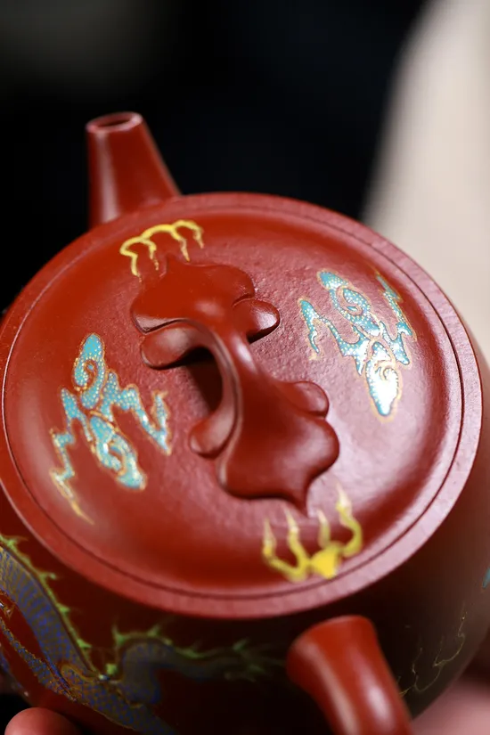 Premium Yixing Zisha Teapot - Yang Junbao Handcrafted Ceramic Art 7