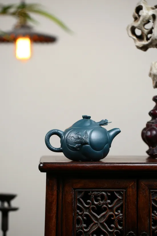 Zisha Teapots: Fish Turning into Dragon | Jiang Yaping; 1
