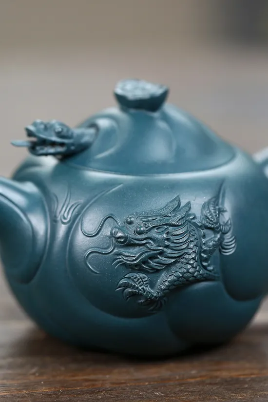 Zisha Teapots: Fish Turning into Dragon | Jiang Yaping; 4
