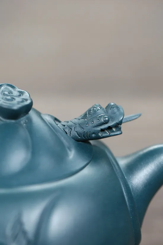 Zisha Teapots: Fish Turning into Dragon | Jiang Yaping; 5