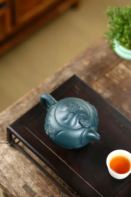Zisha Teapots: Fish Turning into Dragon | Jiang Yaping; 6