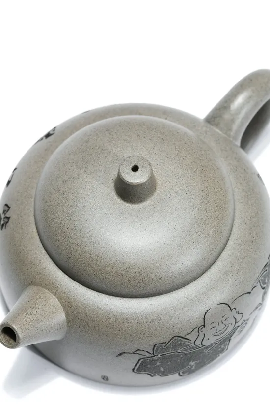 Yixing Zisha Teapot | Handcrafted Purple Clay Teapot by Artist Wang Yali 6