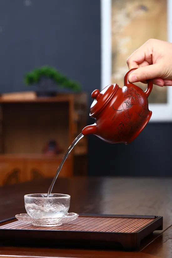 Yixing Zisha Duo Zhi Teapot - Collectible Masterpiece 3