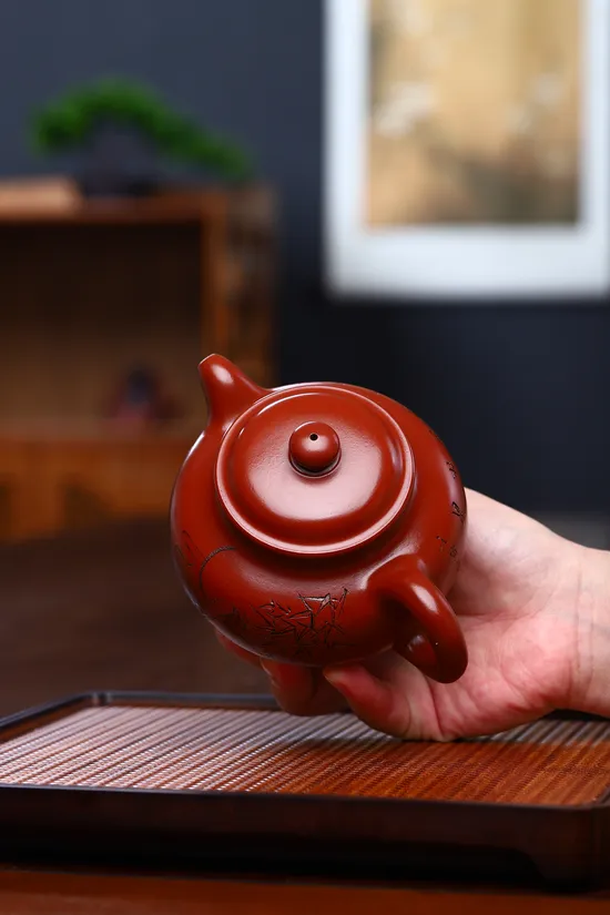 Yixing Zisha Duo Zhi Teapot - Collectible Masterpiece 6