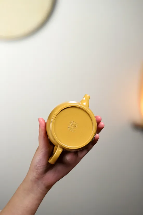 Zisha Teapots: Hanwa | Yang Junbao | huangjin zhuni 4