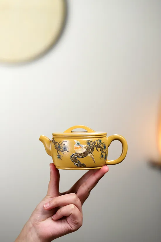 Zisha Teapots: Hanwa | Yang Junbao | huangjin zhuni 7