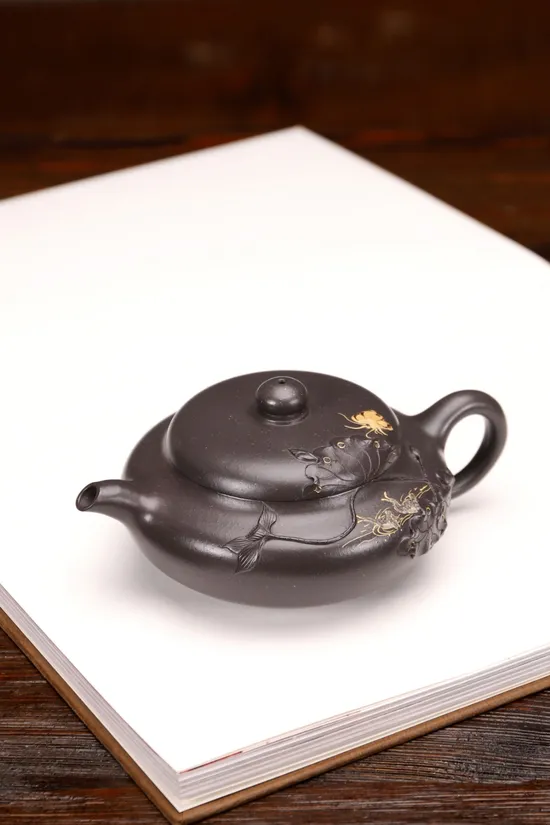Yixing Zisha Teapot | Handcrafted Tianqing Clay Artisan Teapot 4