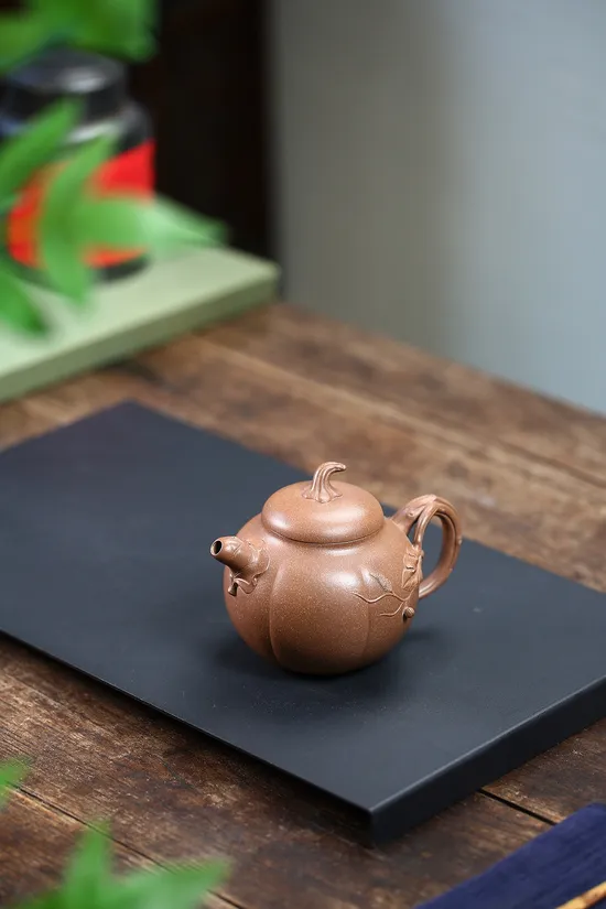 Zisha Teapots: Eggplant and Gourd Pot | Xia Ruijuan 8