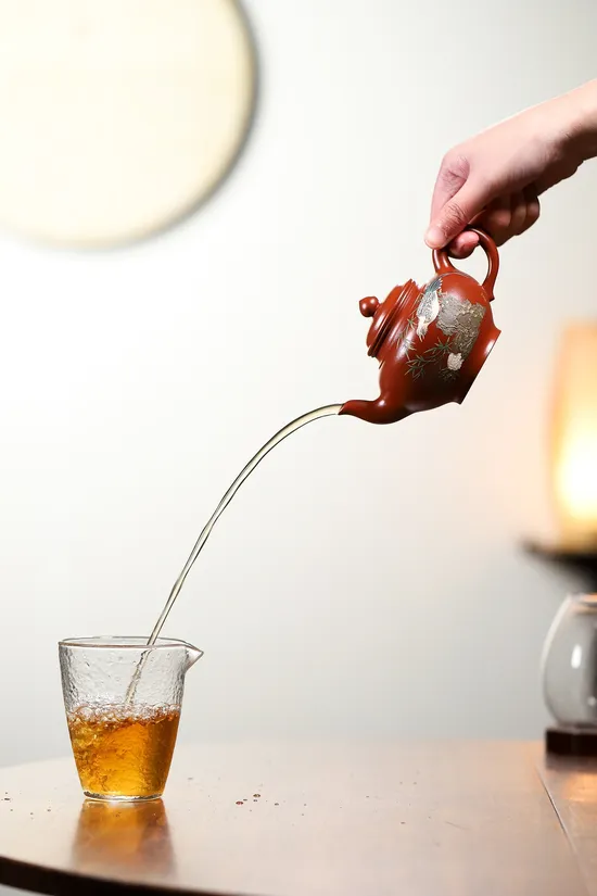 Yixing Zisha Teapot | Handcrafted Red Clay Teapot by Master Yang Peng 2