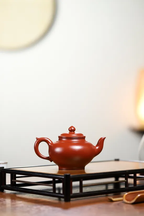 Yixing Zisha Teapot | Handcrafted Red Clay Teapot by Master Yang Peng 3