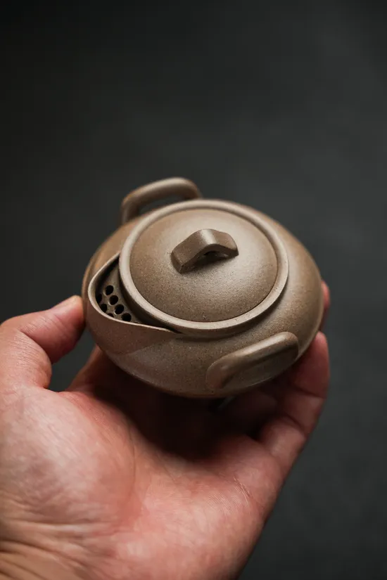 Premium Yixing Clay Teapot 140cc | Handcrafted Zisha Artisan Pot 4