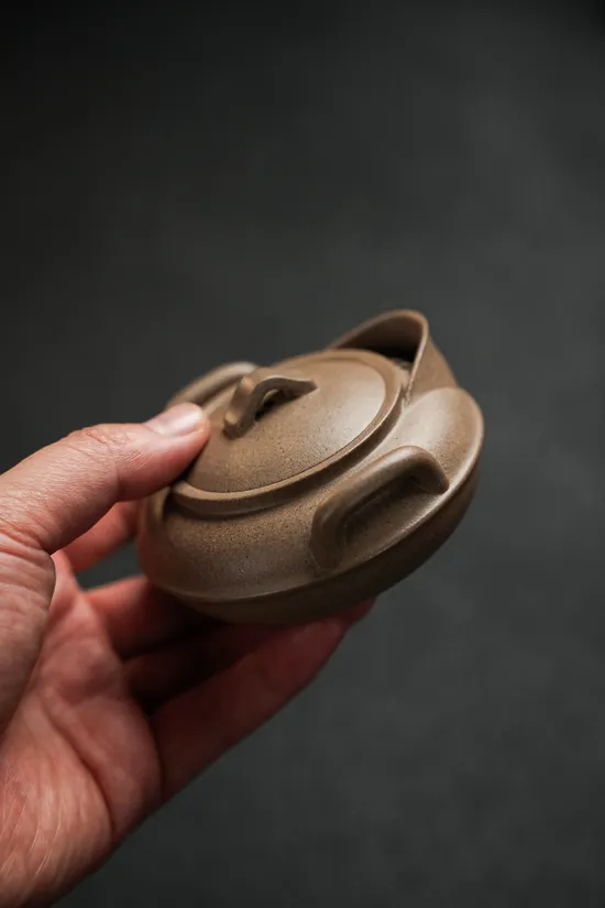 Premium Yixing Clay Teapot 140cc | Handcrafted Zisha Artisan Pot 6