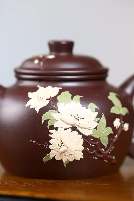 Premium Yixing Clay Teapot Handcrafted Artisan Ceramic Teaware 2