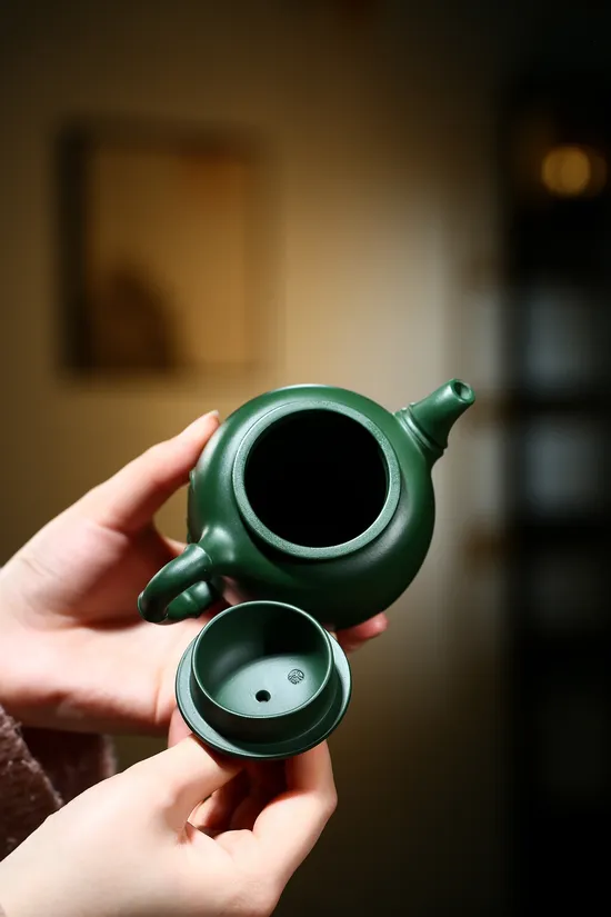 Premium Yixing Zisha Teapot: Rose Bamboo Design, Handcrafted Artistry 1